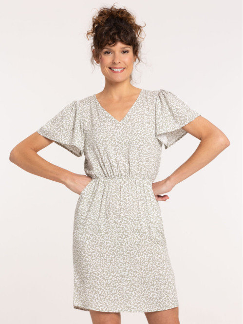 Robe motif fantaisie femme