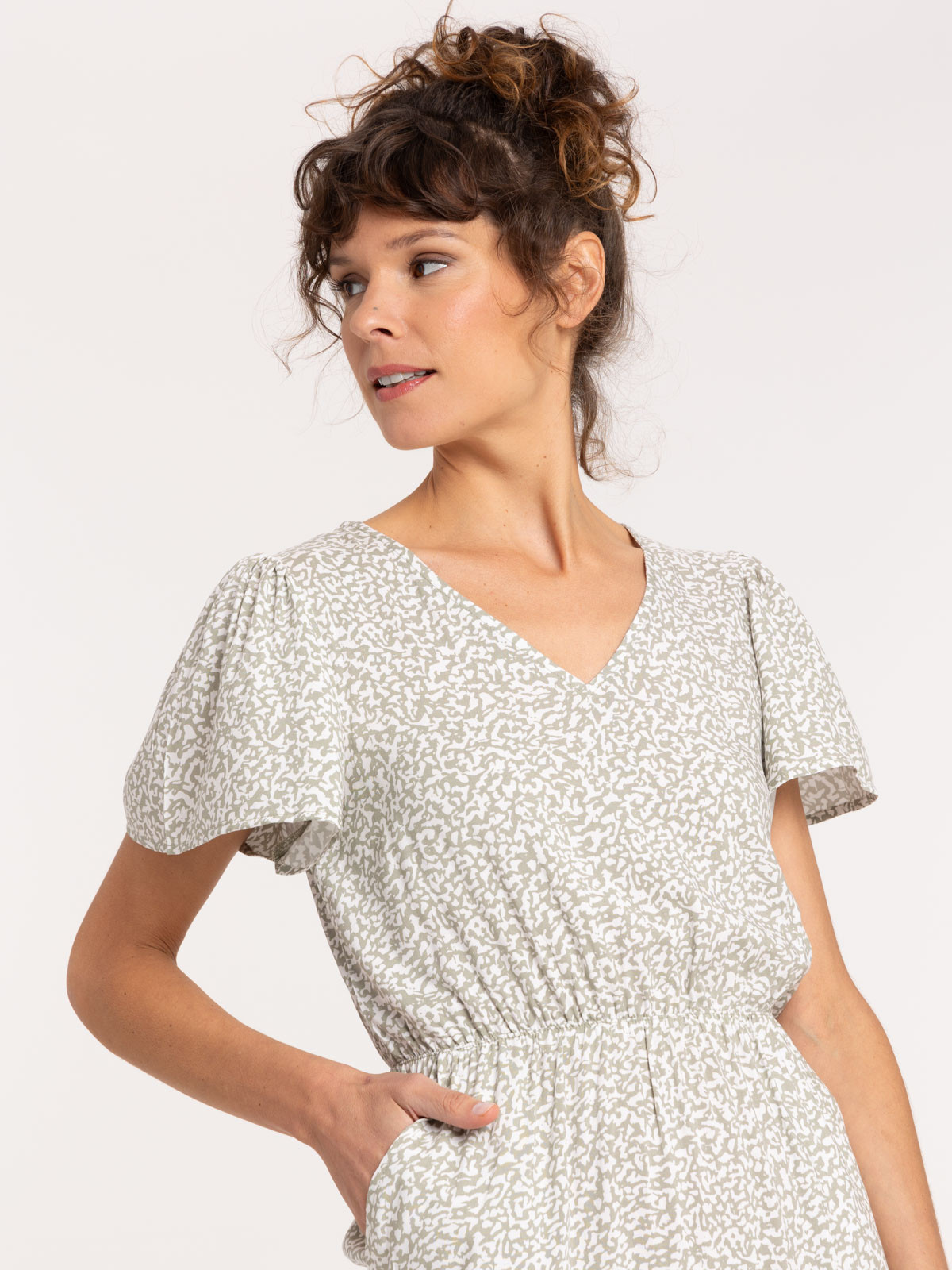 Robe motif fantaisie femme Robe motif fantaisie femme