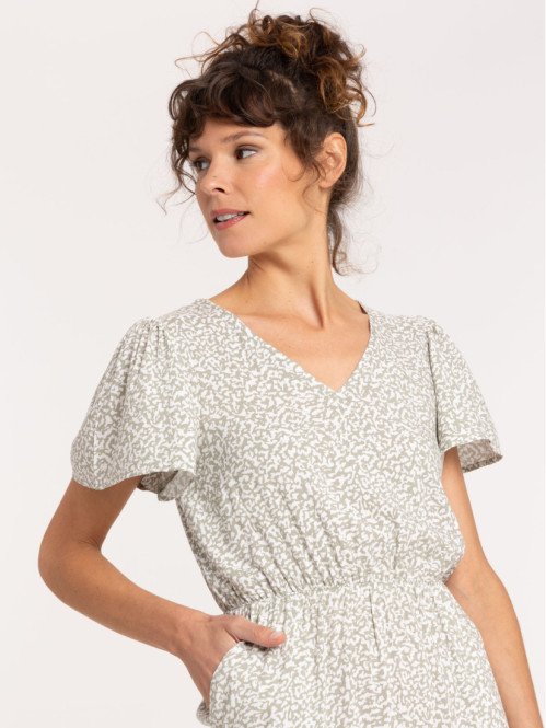 Robe motif fantaisie femme