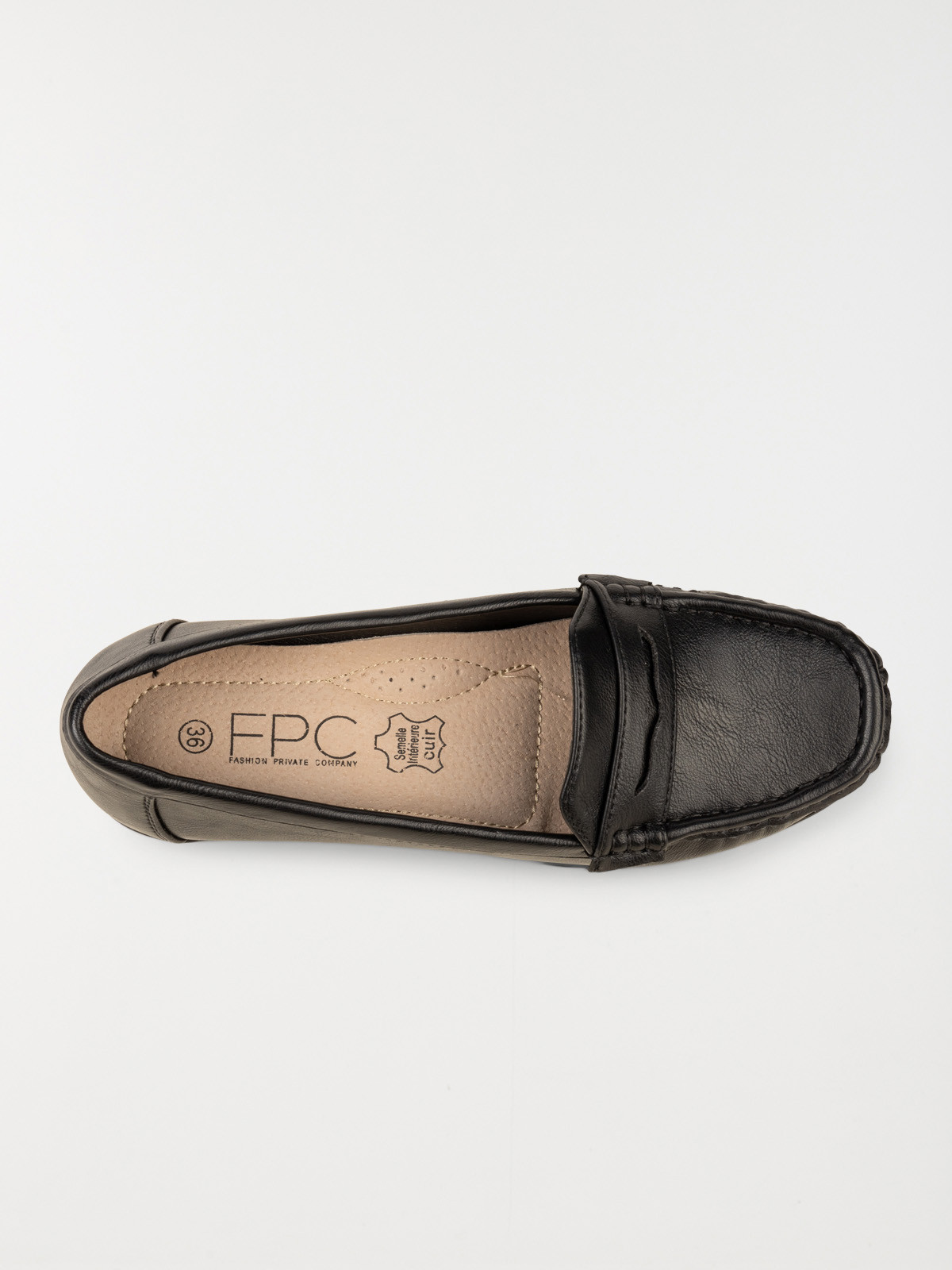 Mocassin confort hotsell