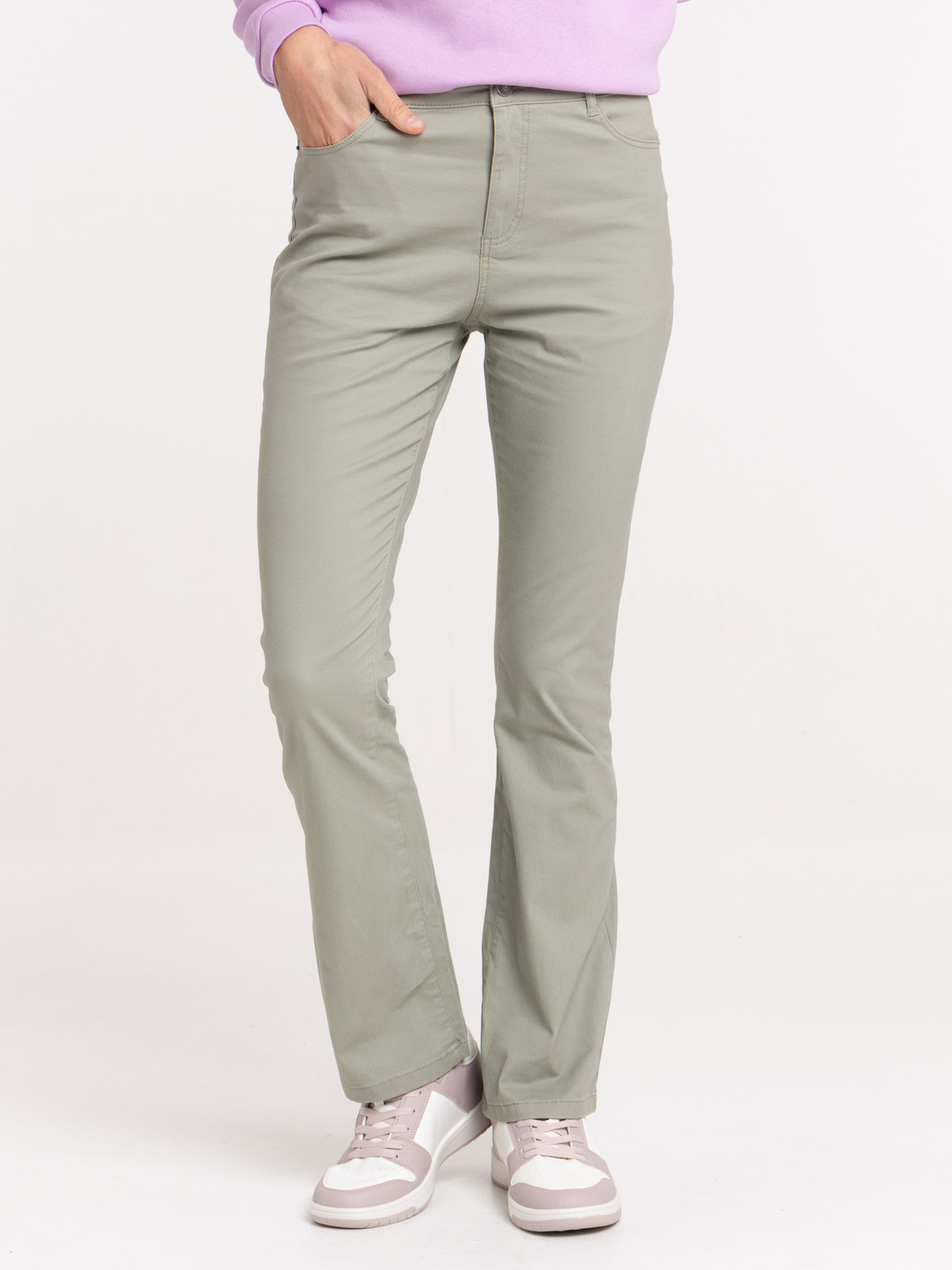 Pantalon bootcut femme