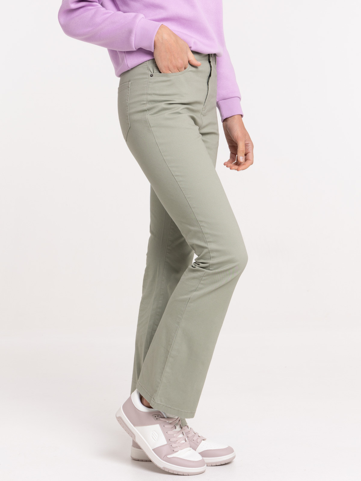 Pantalon bootcut femme