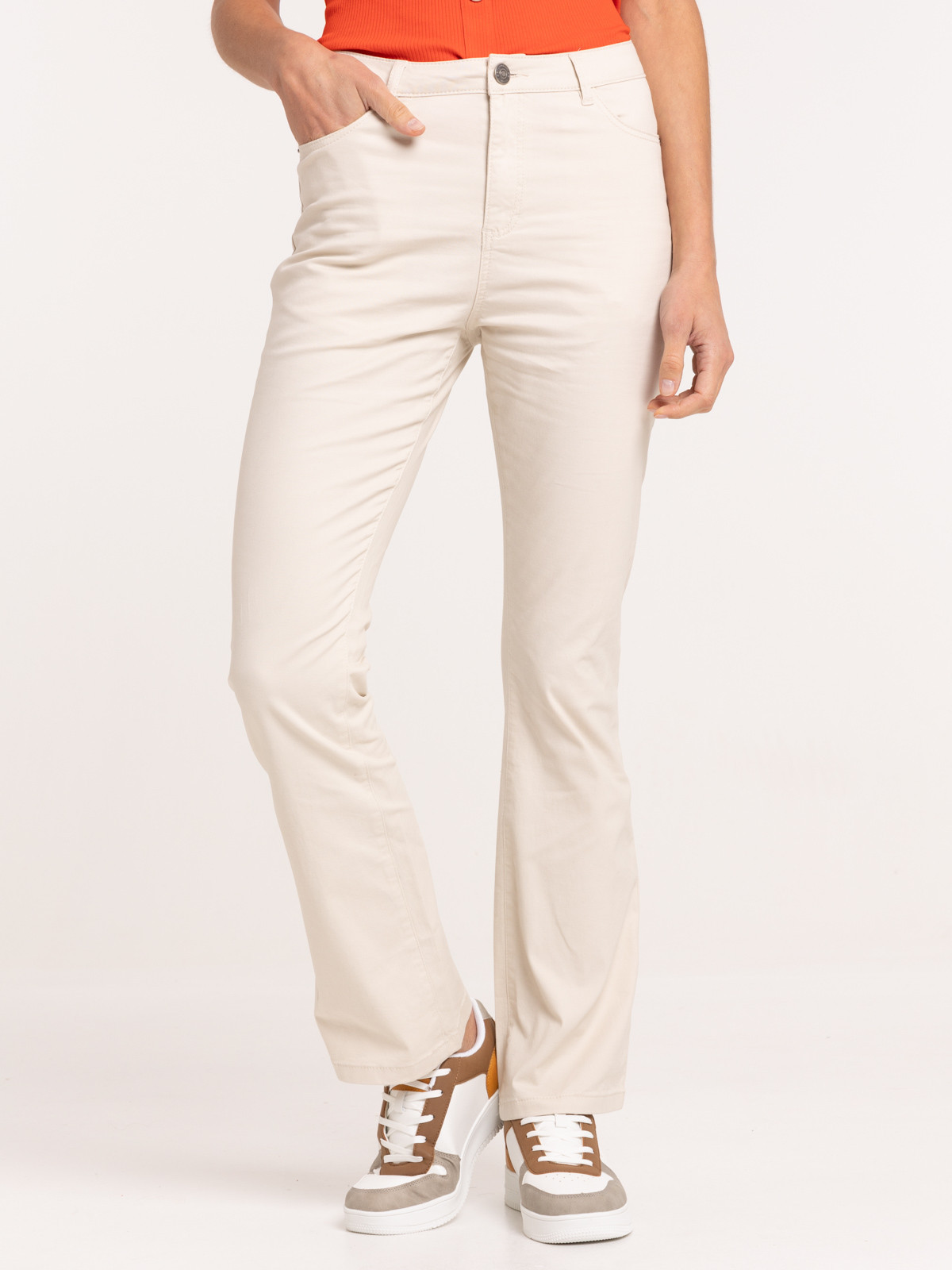 Pantalon bootcut femme