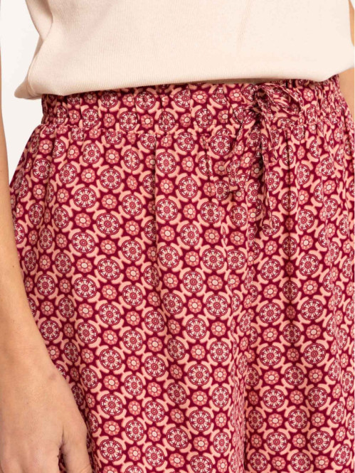 Bas de pyjama graphique femme