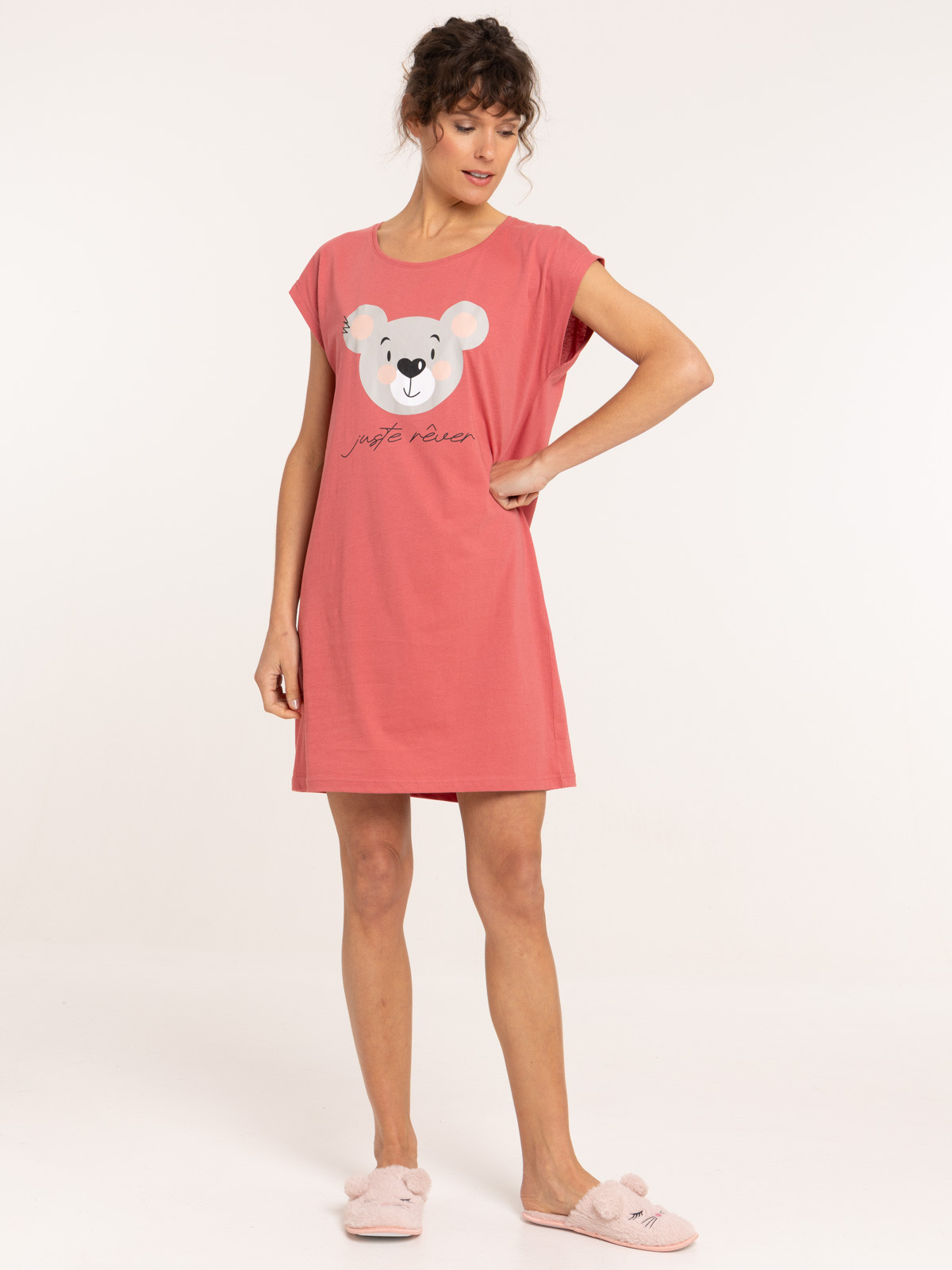 Chemise de nuit koala femme