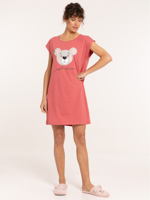 Chemise de nuit koala femme