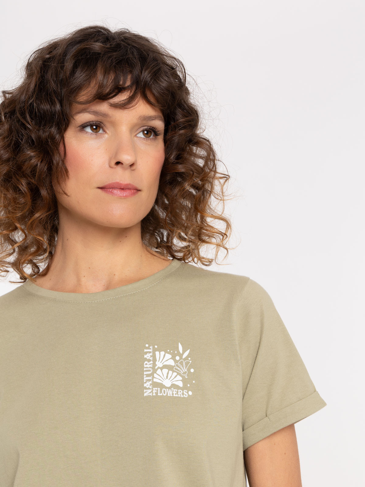 T-shirt motif devant et dos femme T-shirt motif devant et dos femme