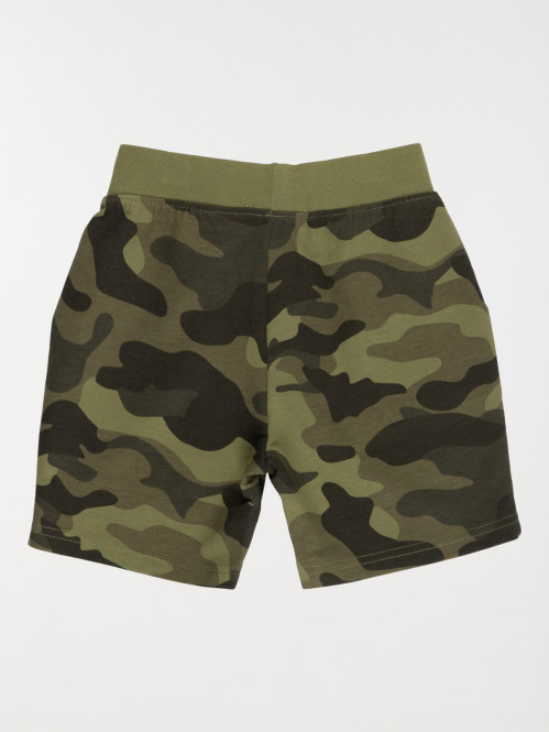 Bermuda camouflage garçon...
