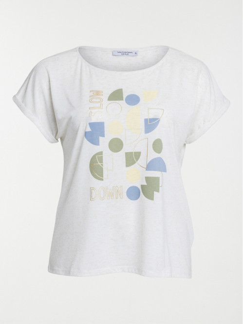 Tee-shirt imprimé grande...