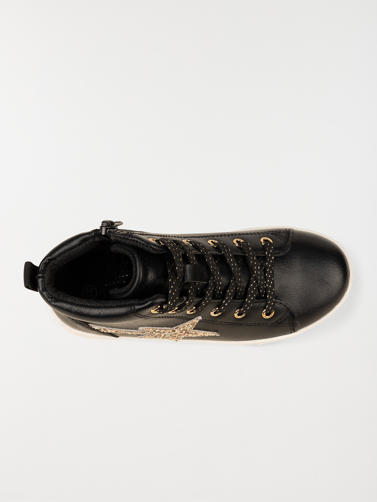 Baskets montantes étoile fille (31-36)