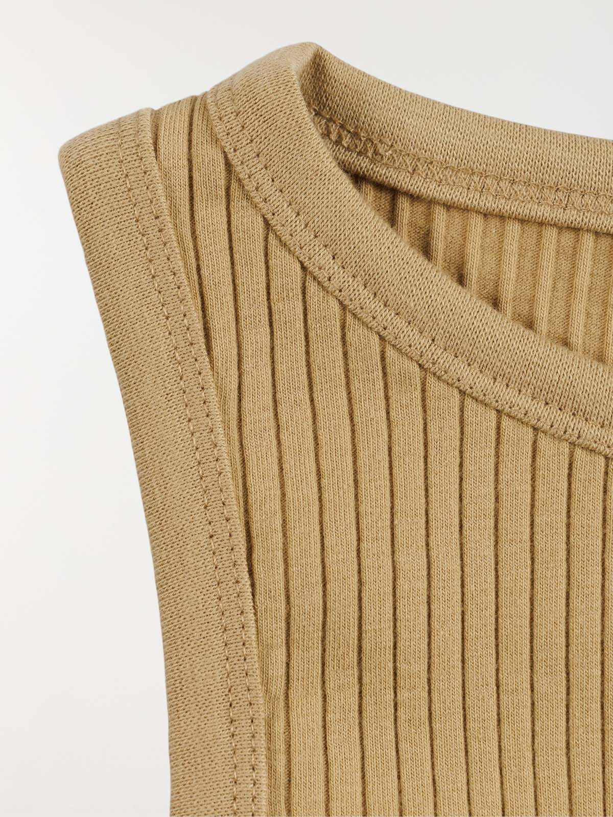 Débardeur acide côtelé fille (XXS-M) Débardeur acide côtelé fille (XXS-M)