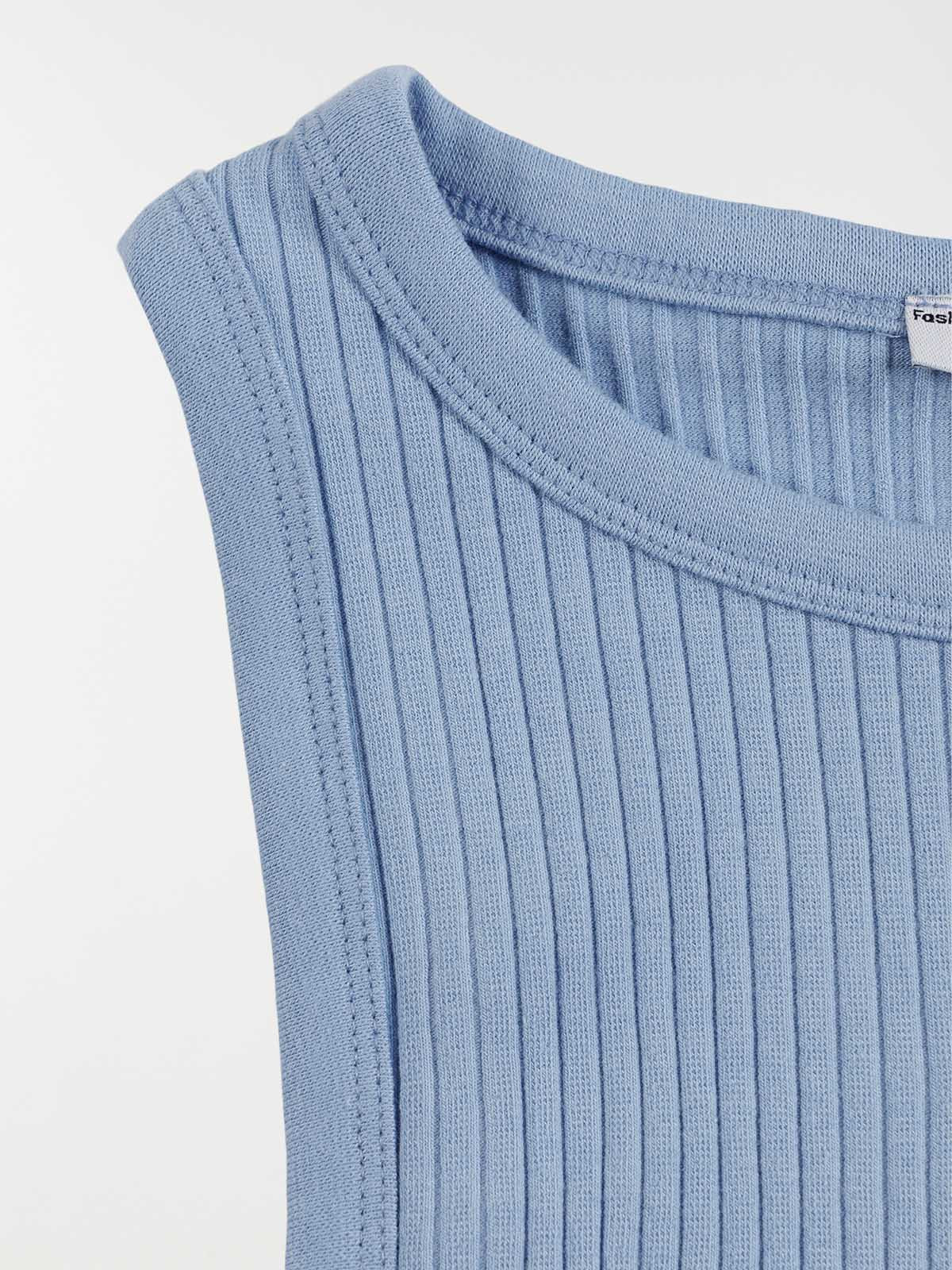 Débardeur côtelé fille (XXS-M) Débardeur côtelé fille (XXS-M)