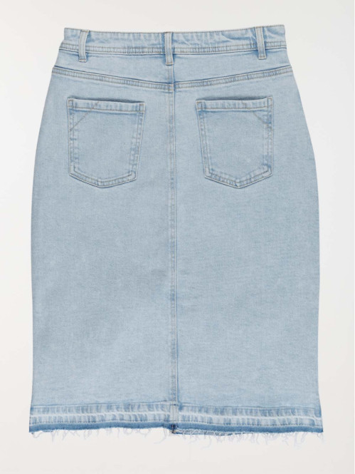 Jupe en jean longue fille...