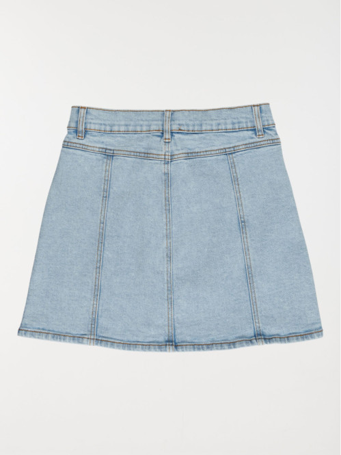 Jupe cargo en jean fille...