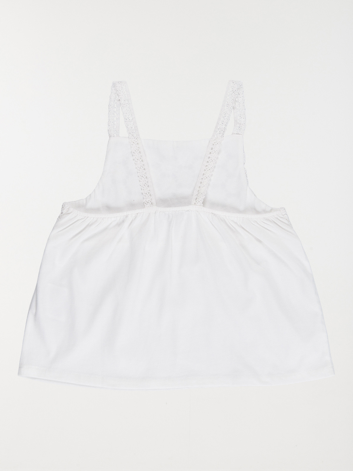Débardeur blanc fille (3-12A)