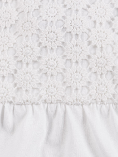 Débardeur blanc fille (3-12A)