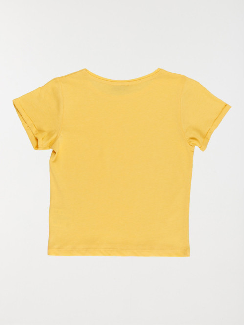 Tee-shirt humeur chat fille (3-12A) Tee-shirt humeur chat fille (3-12A)