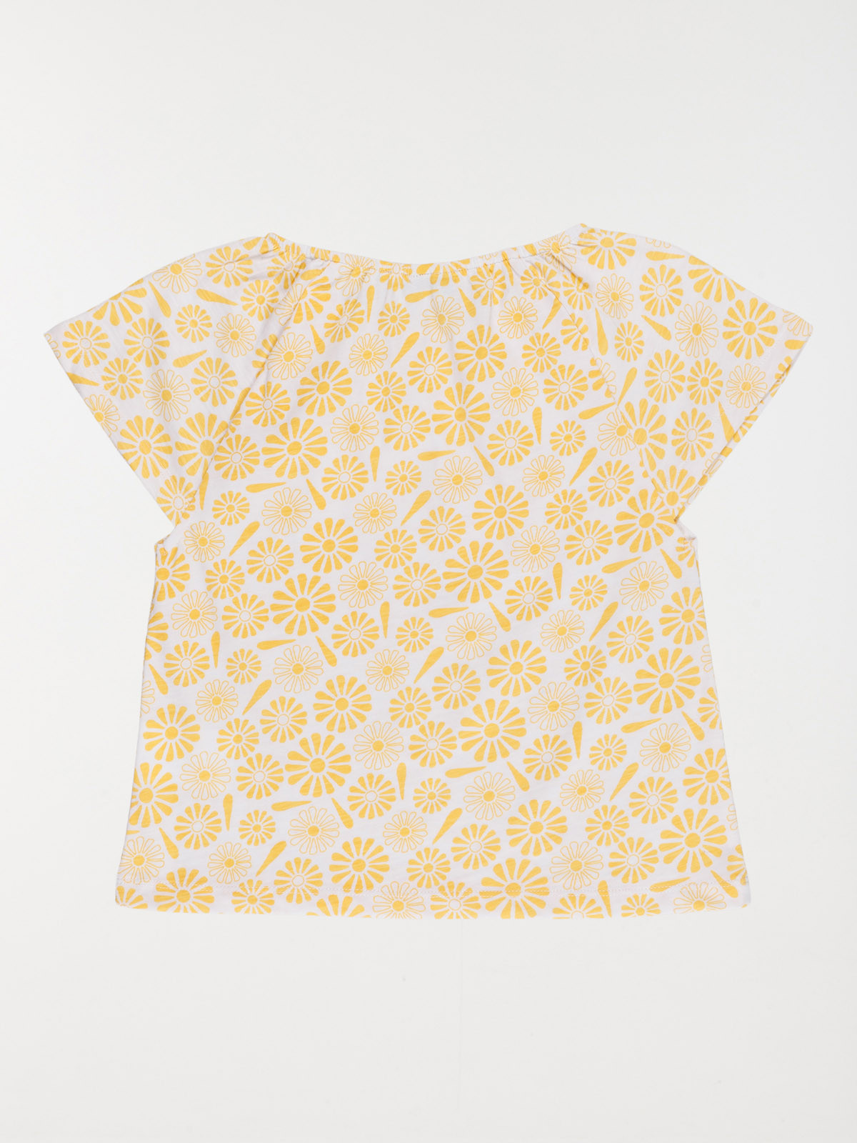 Tee-shirt blanc fleuri fille (3-12A) Tee-shirt blanc fleuri fille (3-12A)
