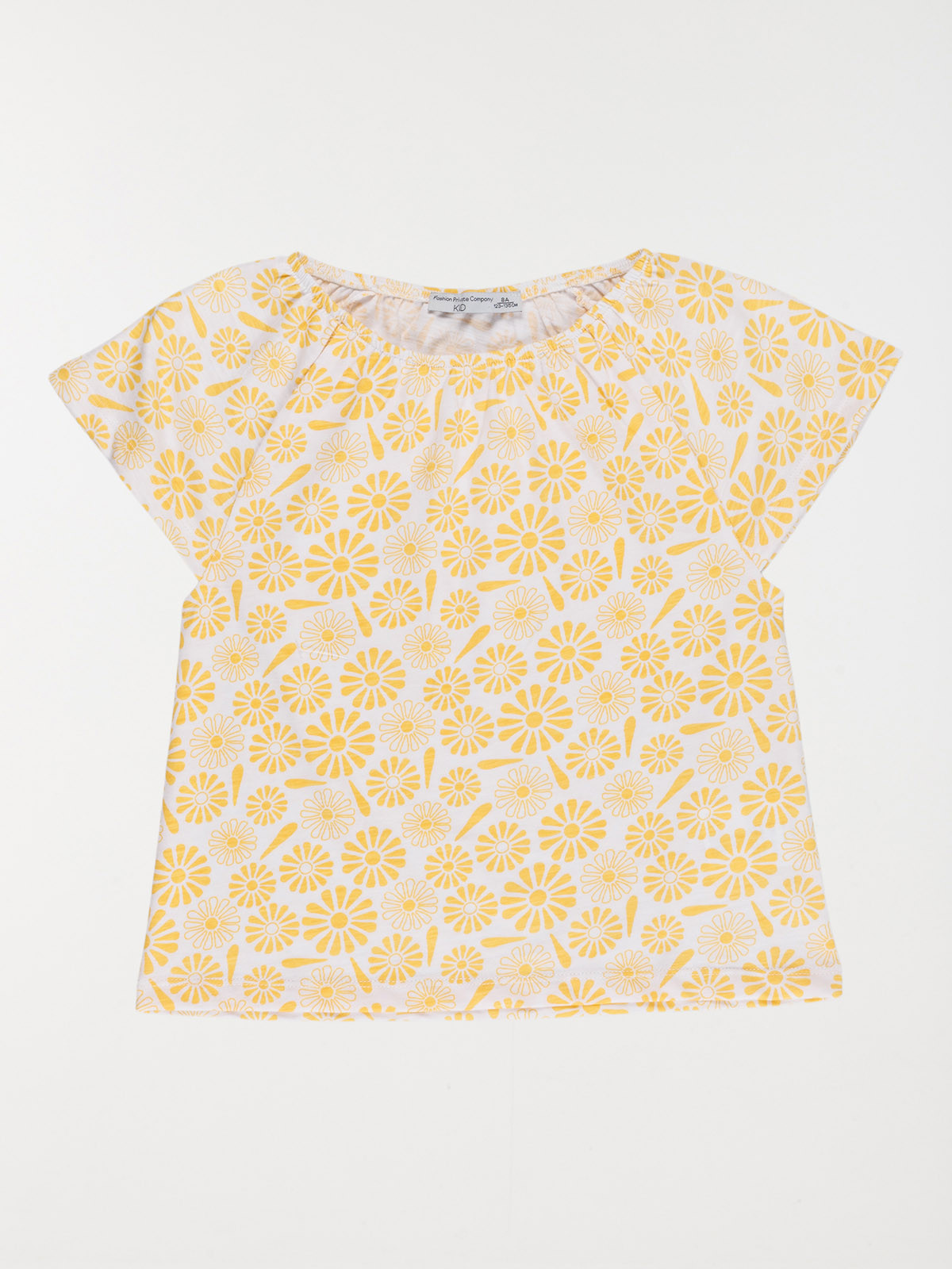 Tee-shirt blanc fleuri fille (3-12A) Tee-shirt blanc fleuri fille (3-12A)