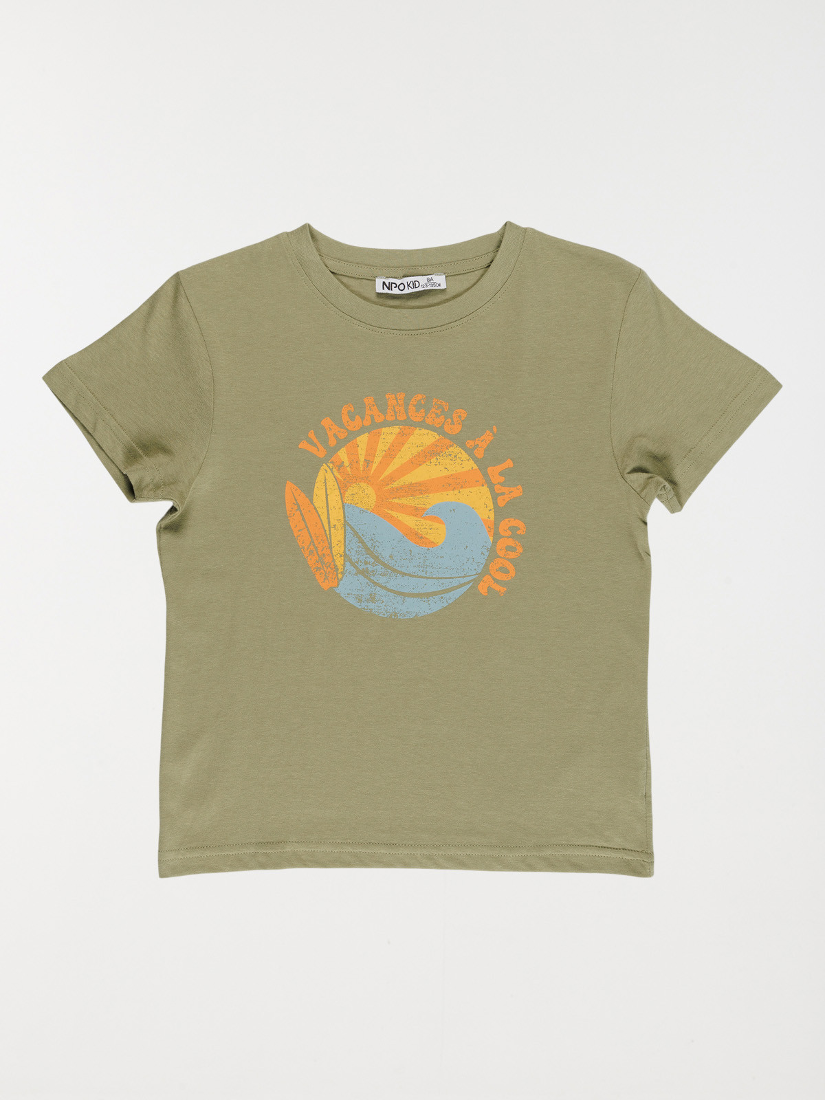 Tee-shirt surf et soleil garçon (3-12A)