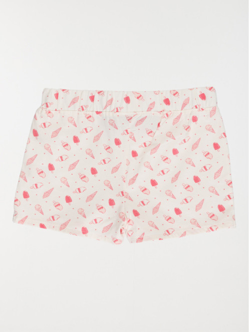 Short imprimé glace fille...