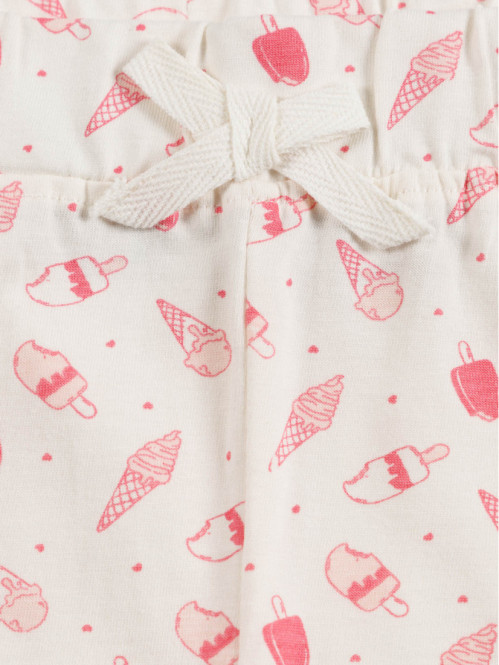 Short imprimé glace fille...