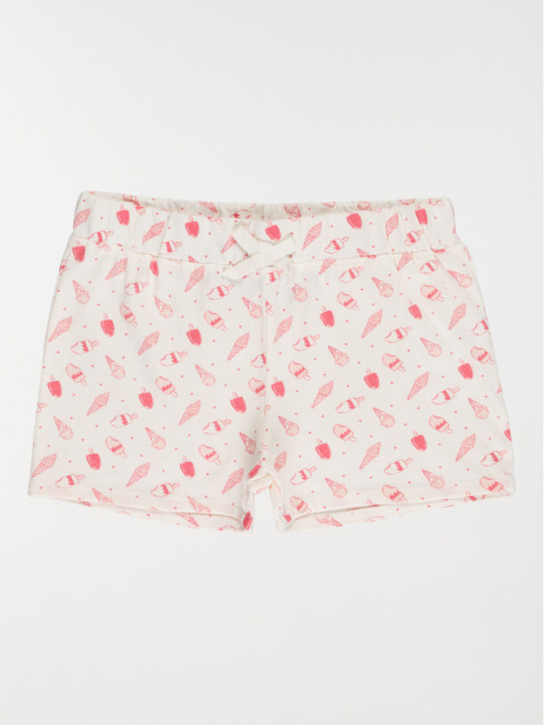 Short imprimé glace fille...