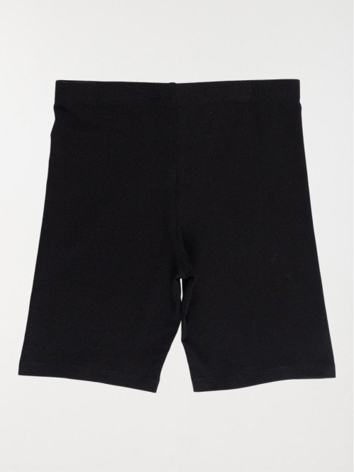 Cycliste noir uni fille...