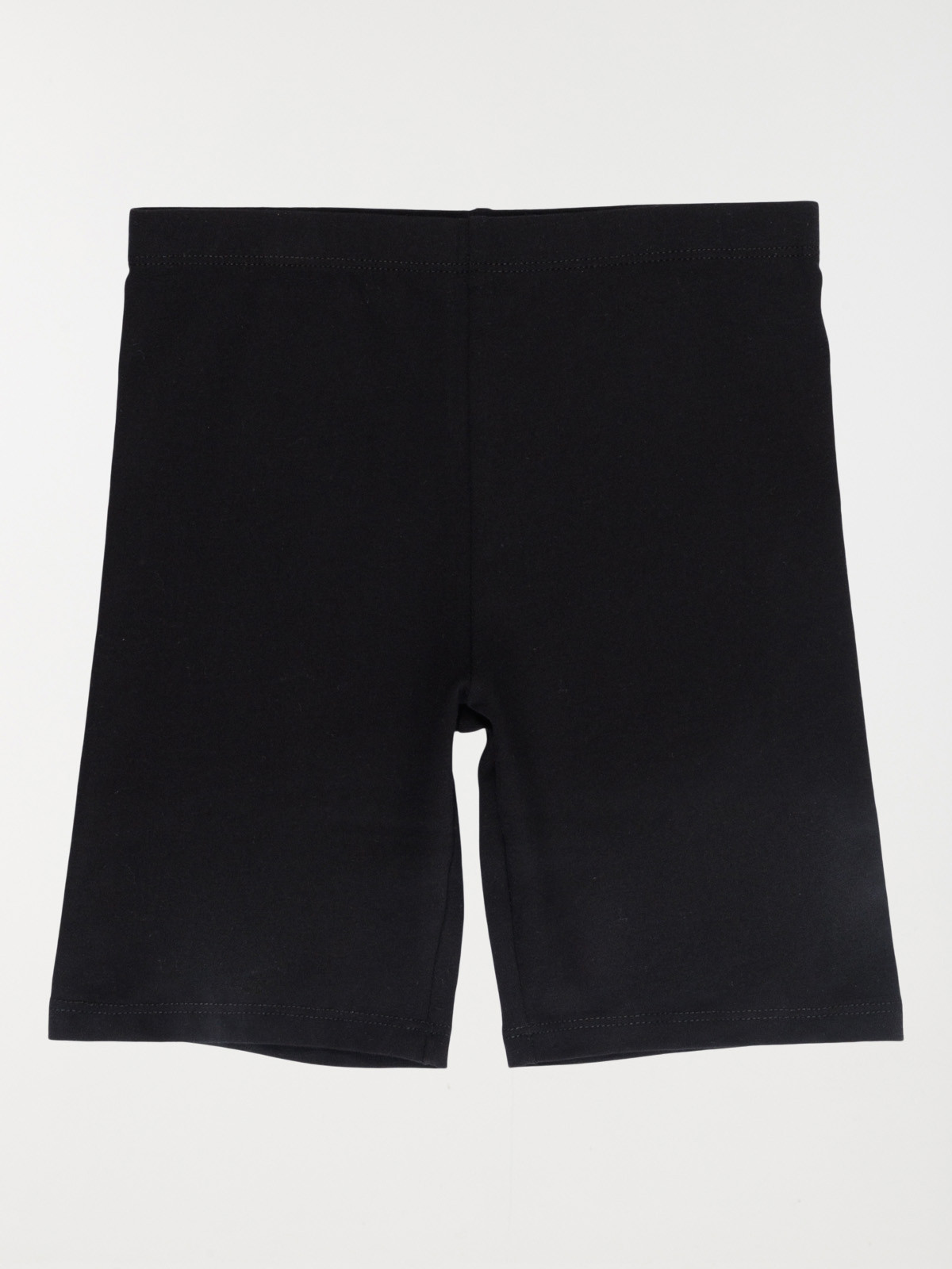 Cycliste noir uni fille (3-12A)