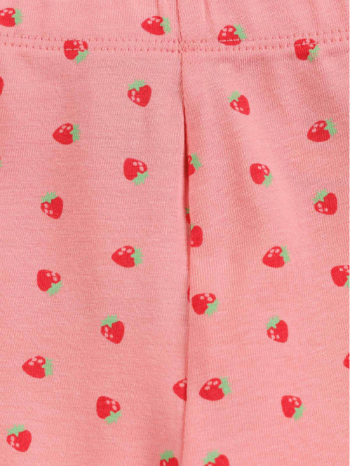 Cycliste imprimé fraise...