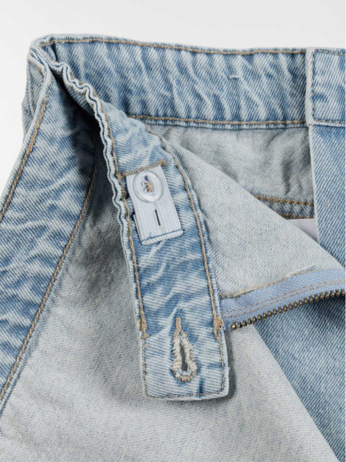 Jupe short en jean fille (3-12A) Jupe short en jean fille (3-12A)