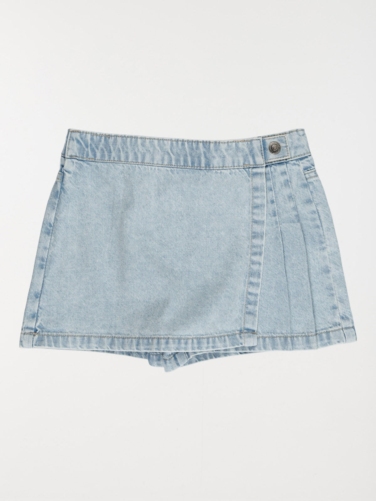 Jupe short en jean fille (3-12A)