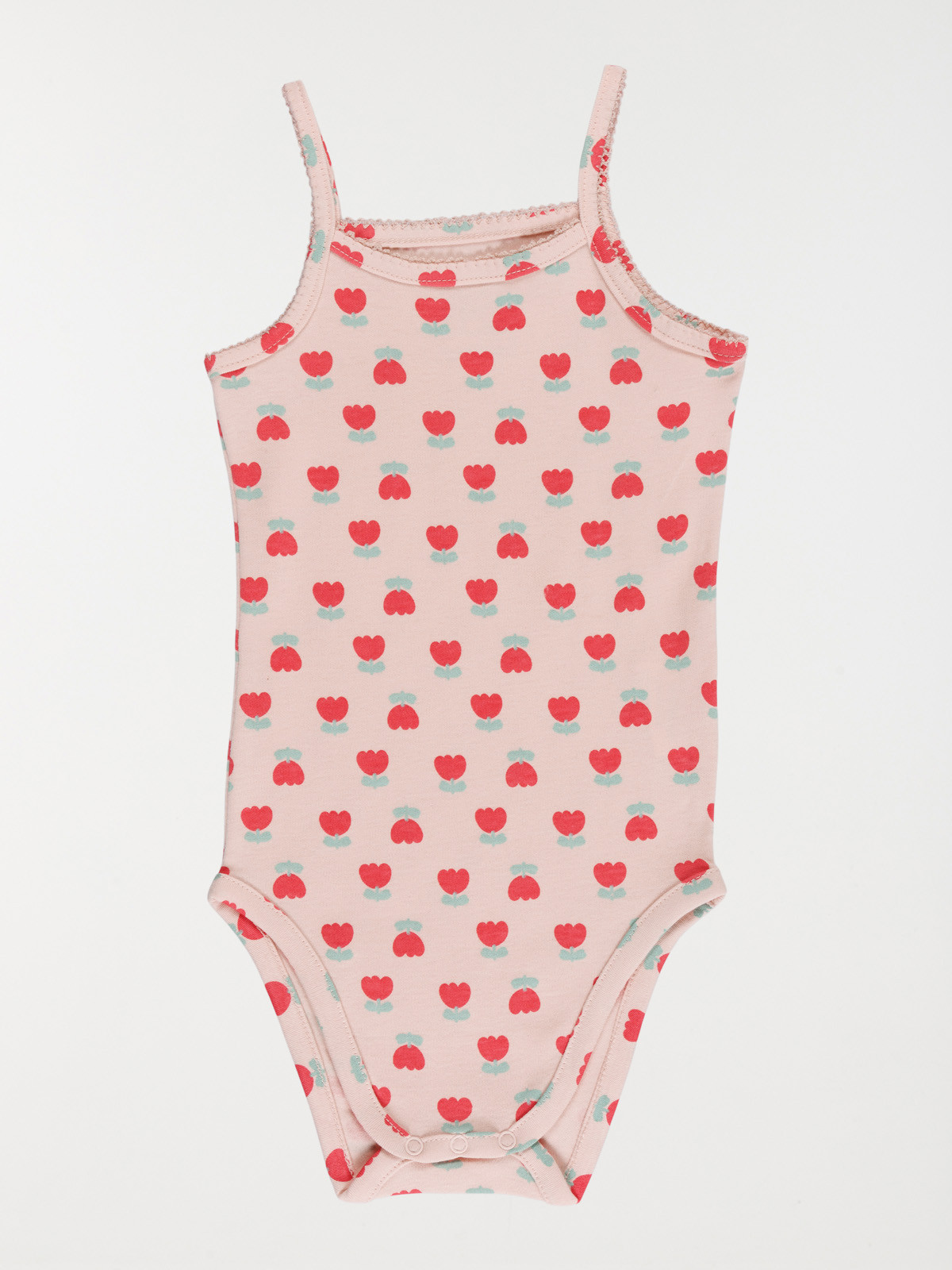 Lot de 3 bodies bretelles fille (3-24M) Lot de 3 bodies bretelles fille (3-24M)