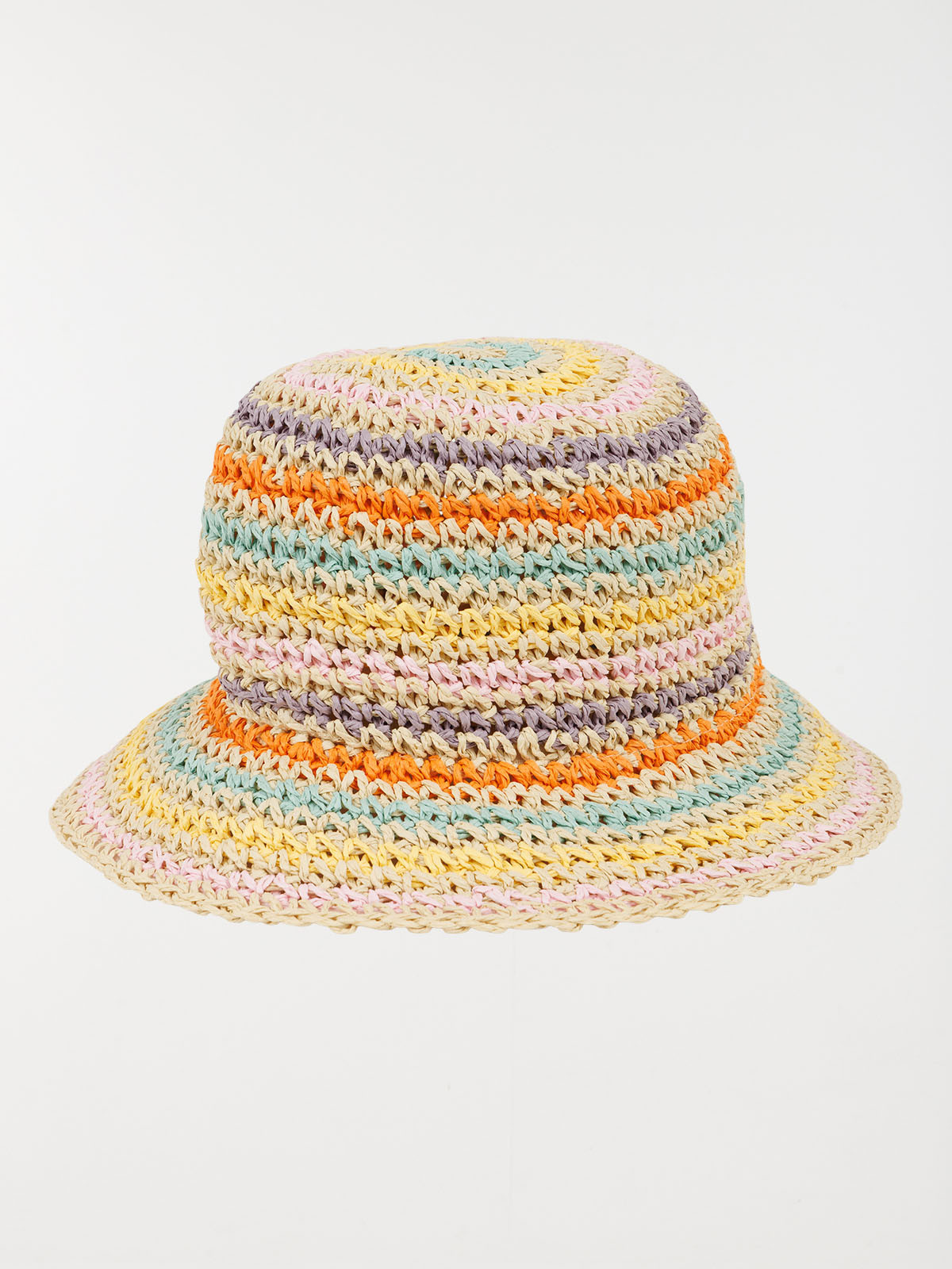 Chapeau multicolore fille
