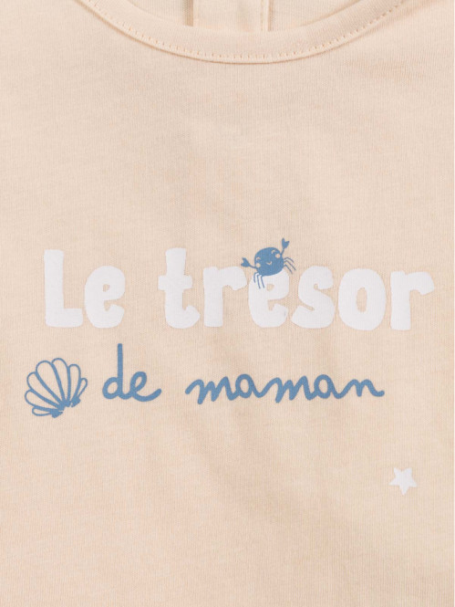 Ensemble fille t-shirt/cycliste (3-36M) Ensemble fille t-shirt/cycliste (3-36M)