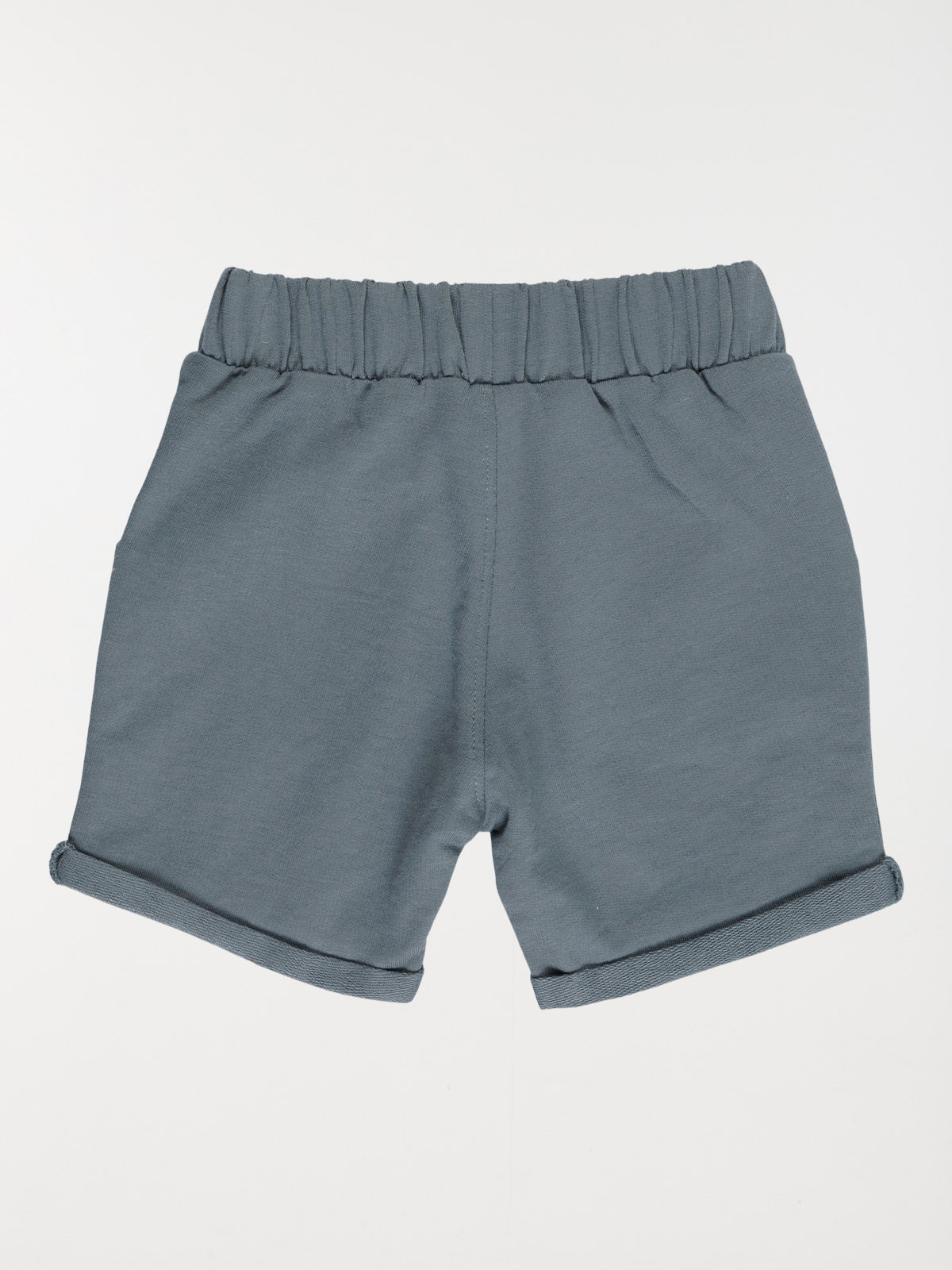 Bermuda bleu ardoise garçon (6-36M) Bermuda bleu ardoise garçon (6-36M)