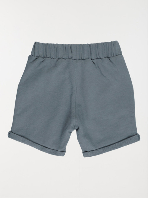 Bermuda bleu ardoise garçon (6-36M) Bermuda bleu ardoise garçon (6-36M)