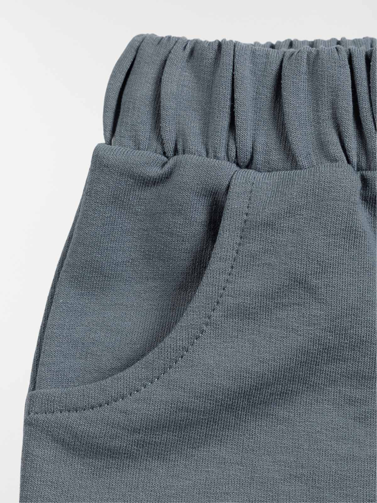 Bermuda bleu ardoise garçon (6-36M) Bermuda bleu ardoise garçon (6-36M)