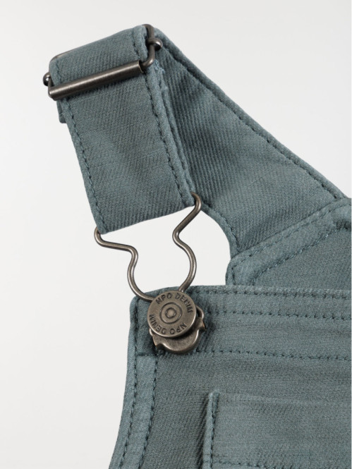 Salopette bleu ardoise garçon (3-36M)