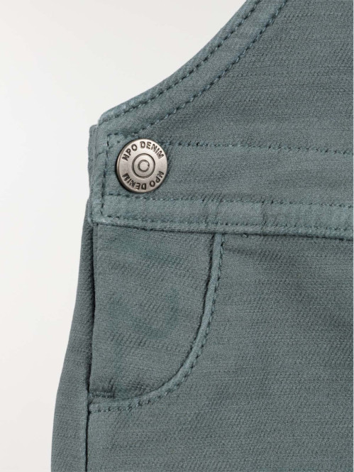 Salopette bleu ardoise garçon (3-36M)