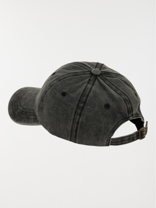 Casquette homme coloris noir