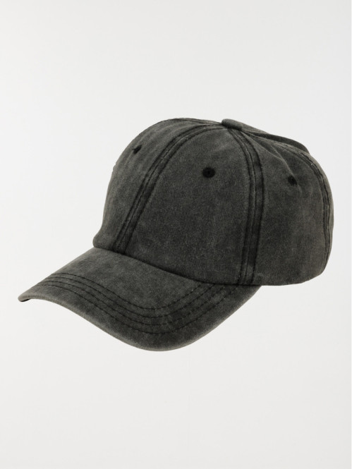Casquette homme coloris noir