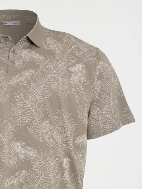 Polo homme grande taille tilleul Polo homme grande taille tilleul