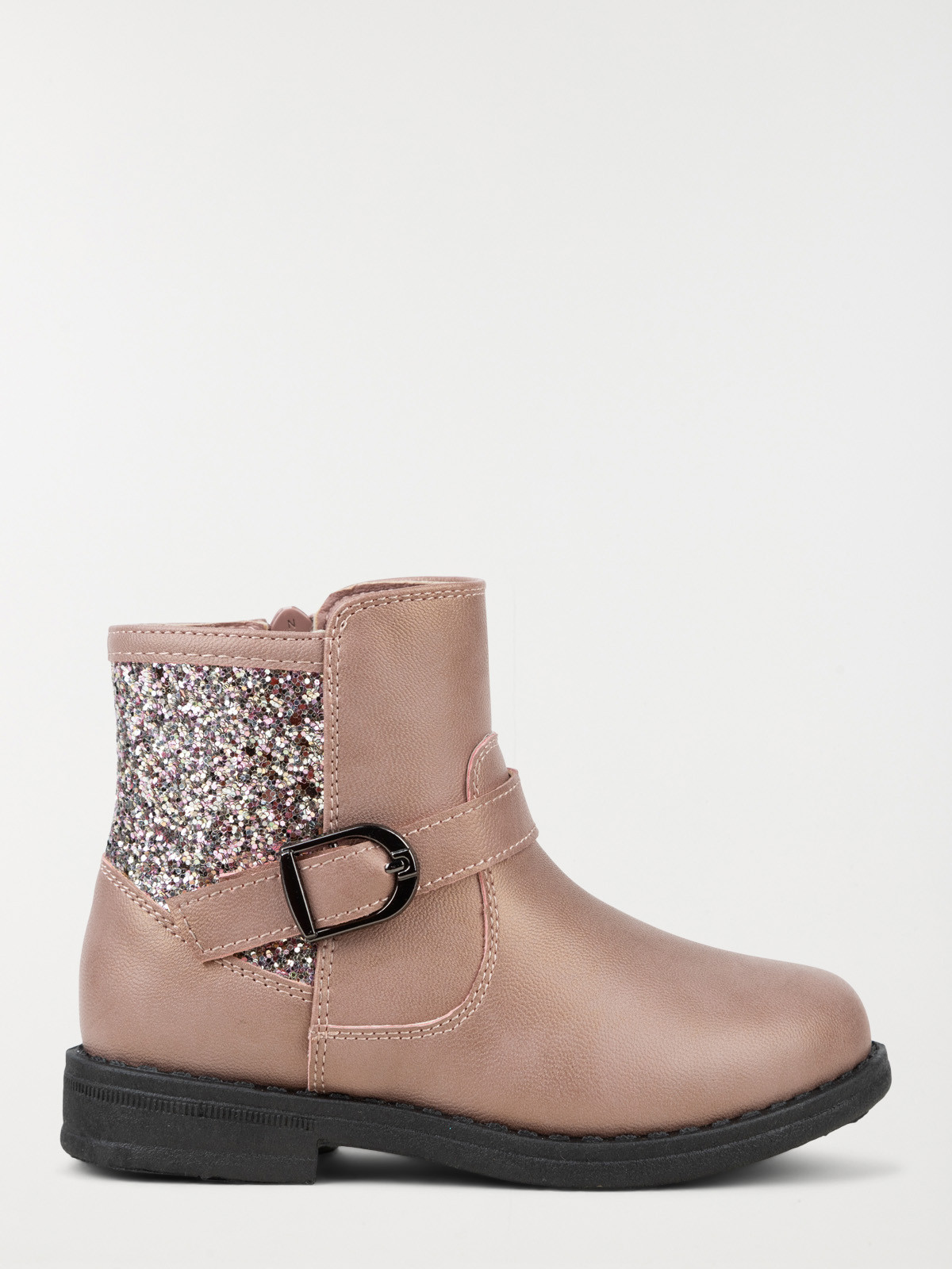 Bottines roses pailletées fille (31-35)