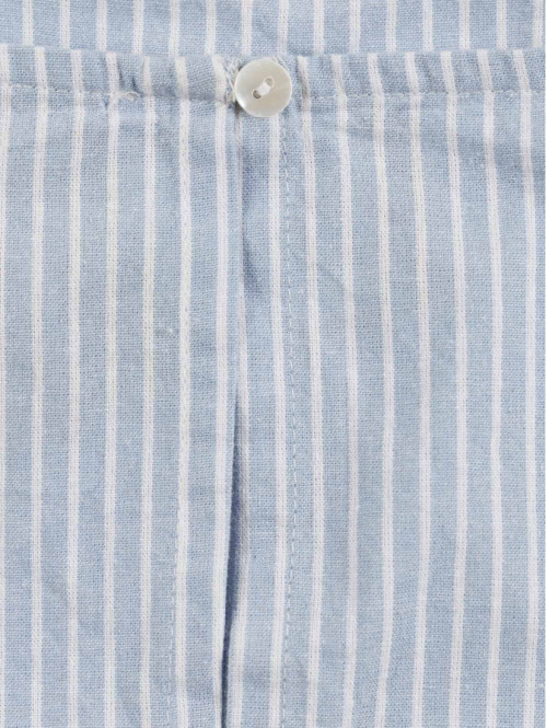 Blouse rayée à bretelles...