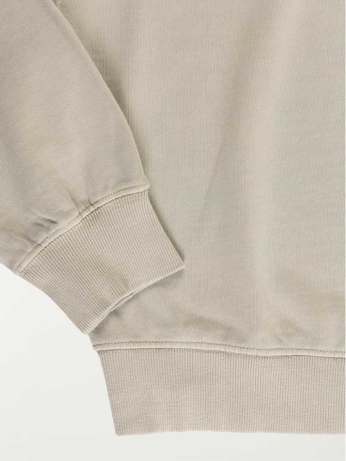 Sweat uni col rond fille...