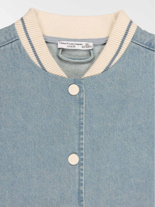 Bomber bicolore fille (XXS-M)