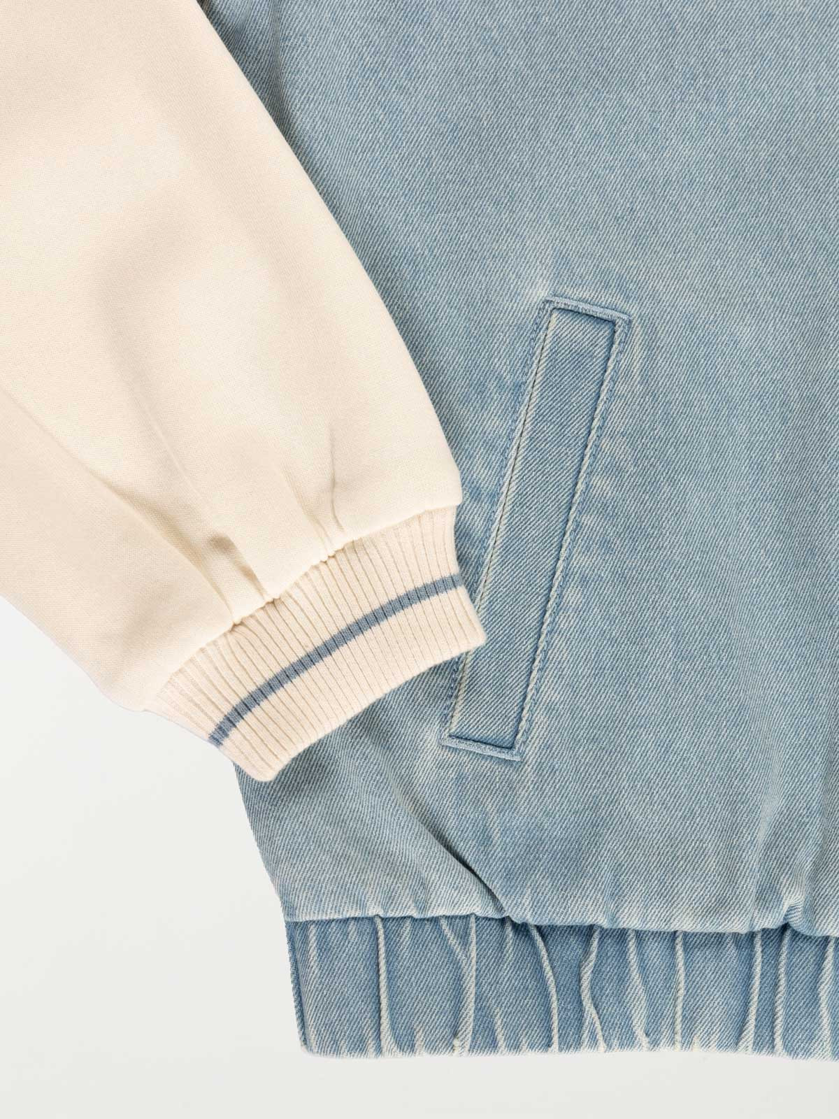 Bomber bicolore fille (XXS-M)