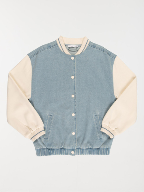 Bomber bicolore fille (XXS-M)