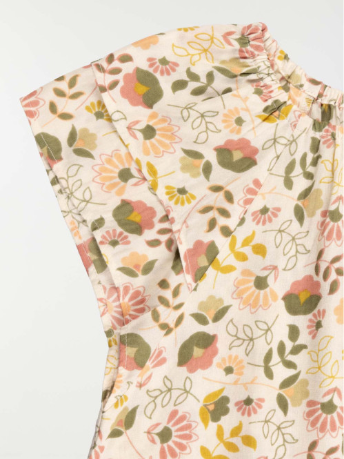 Blouse imprimé floral fille...